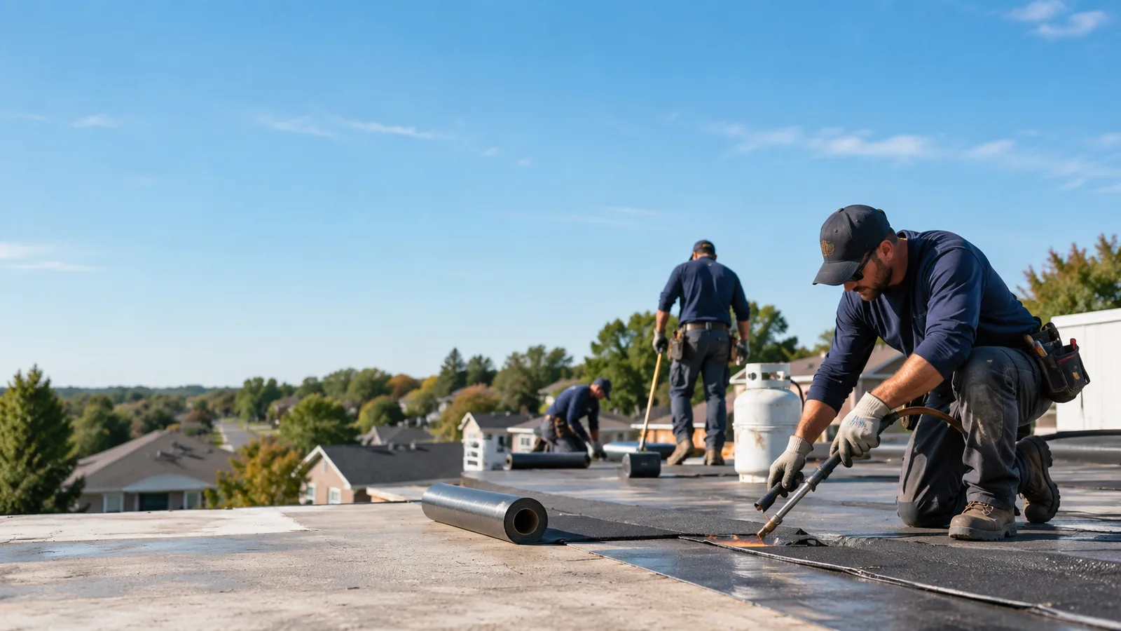 Flat Roof Leak Repair providers in Romney, IN